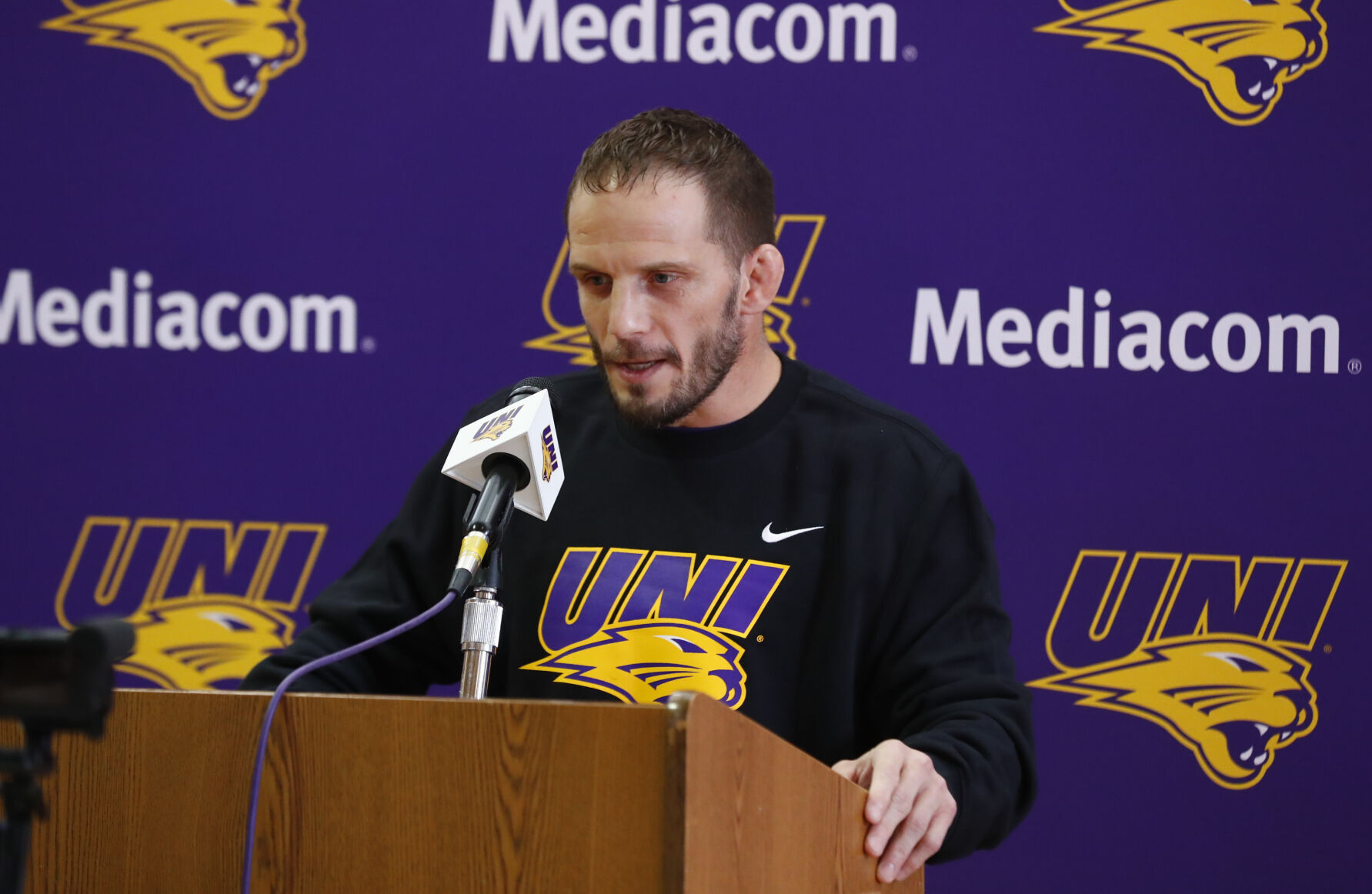 UNI's Parker Keckeisen is on a mission 4 UNI Wrestling Media Day 2